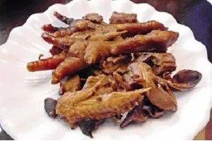 特色卤鸡杂