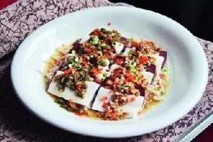 羊血蒸豆腐