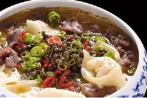 云吞浸牛柳
