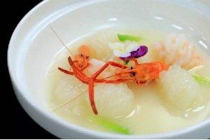 野生河虾拼高山玉参