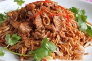 孜然羊肉炒面