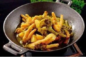 酸菜土豆鸡爪