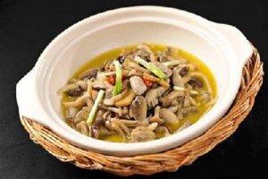 鸡汤杂菌煲