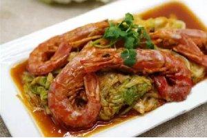 大虾烧白菜