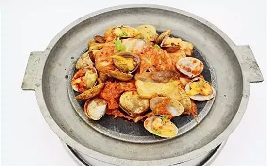 【创新菜】韩式石板烤黄蚬