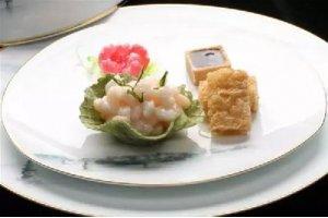 龙井虾仁配响铃