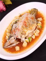 鲜柠檬蒸桂鱼