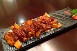 叉烧小牛排