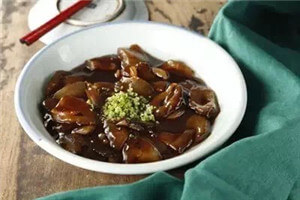 醋溜海参