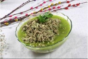 韭花拌羊肉