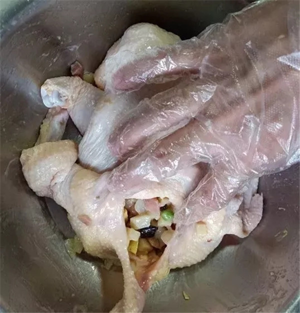 【手工菜】八宝布袋鸡