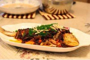 红烧豆豉黄鱼的做法