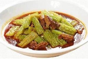 苦瓜烧鸭
