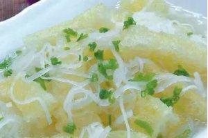 上汤萝卜肉皮