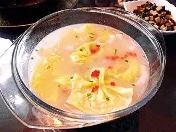 【热卖菜】土鸡汤蛋饺
