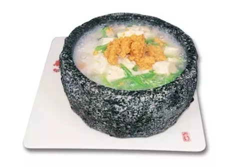 【热卖菜】石锅茼蒿烩豆腐