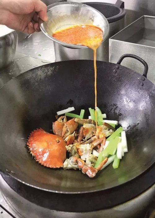 【创新菜】小辣味奶油蟹