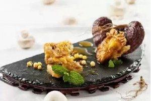 沙棘芡实酥蘑菇