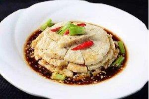 泰国香菜拌草帽老豆腐的做法
