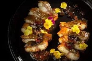 蒜泥咖喱冻鲈鳗的做法
