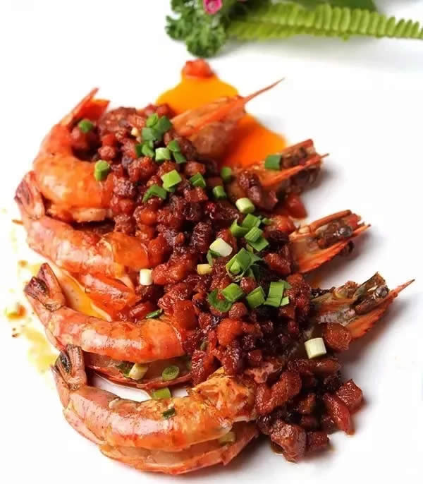 【创新菜】香臊海虎虾
