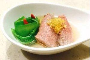 上汤凉瓜浸和牛
