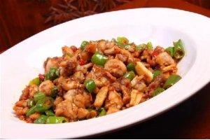 水豆豉炒牛蛙