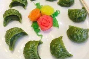 蒸传统饺子
