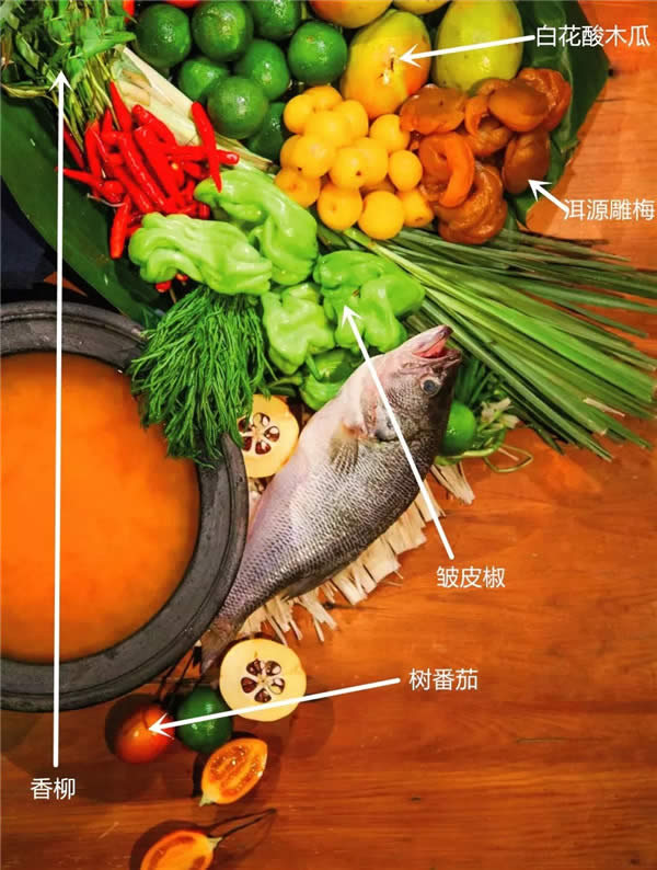 【夏季菜】雕梅酸汤鲈鱼