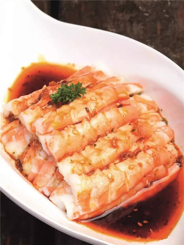 【创新菜】红油虾片
