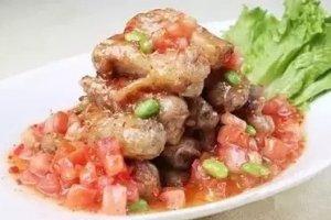 柿子椒蒸排骨