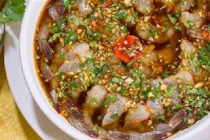 蒜茸生腌虾