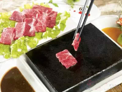 【意境菜】石板雪花牛肉