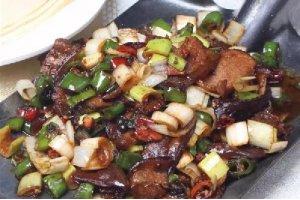 铁锨辣椒炒肉