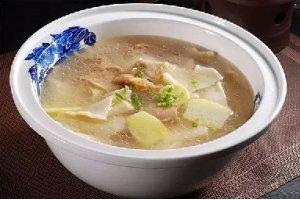 土豆盐菜面块