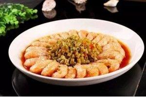 酸豆角浸基围虾