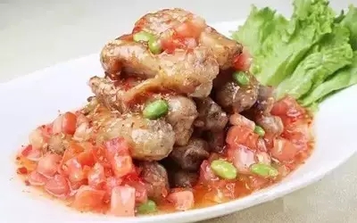 【酒楼菜】柿子椒蒸排骨