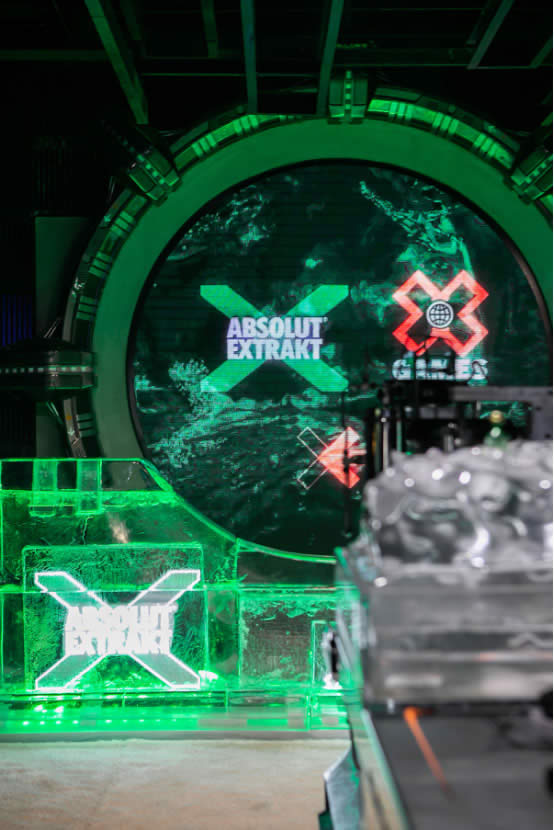 绝对伏特加绝对X ABSOLUT EXTRAKT官宣与X GAMES CHINA合作，开启寻找冰点计划！