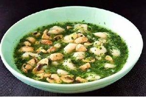 荠菜鲜蘑深海鲽