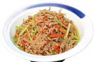 有机芹菜炒黄牛肉