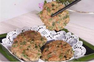 香煎蚬肉饼的做法