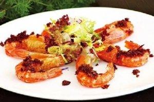 松茸菌酱焗大虾的做法