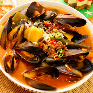 推荐给您韩式辣炖海虹汤的做法