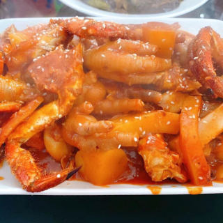 吮指菜品之韩式蟹肉煲的做法