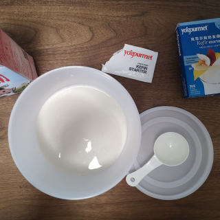 自制里海酸奶Kefir克菲尔菌种，不使用酸奶机的做法