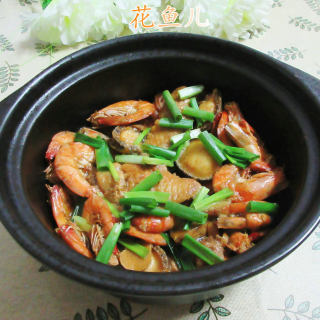 中翅鲍鱼鲜虾煲的做法