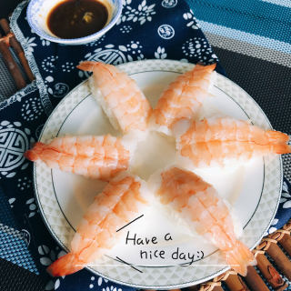甜虾手握寿司的做法
