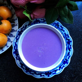 紫薯牛奶的做法