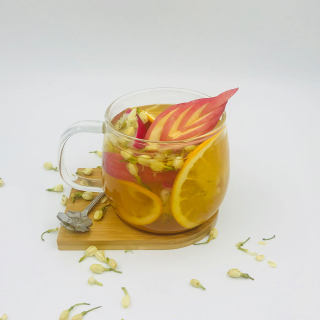 综合水果茶—桃气茉莉果茶的做法