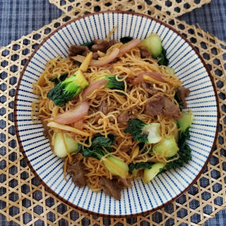 牛肉洋葱炒米粉